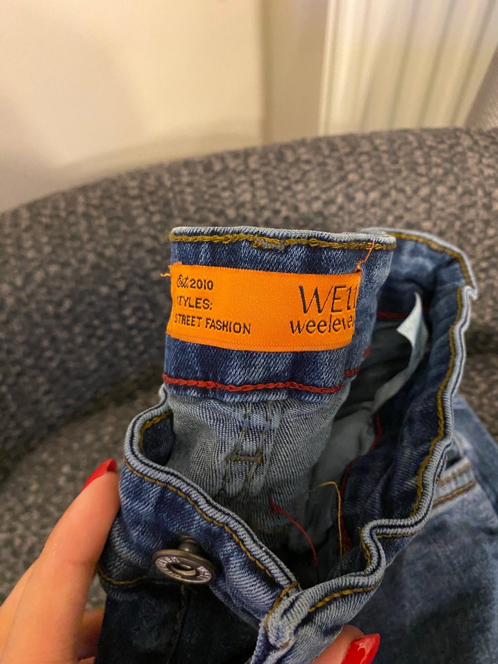 Mavi Yıkamalı Denim Jean — görsel 2/8