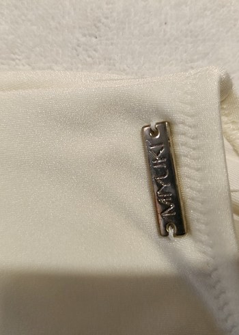 Beyaz Dantel Detaylı Mini Bohem Mayo - Görsel 3