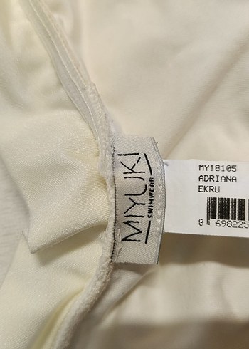 Beyaz Dantel Detaylı Mini Bohem Mayo - Görsel 4