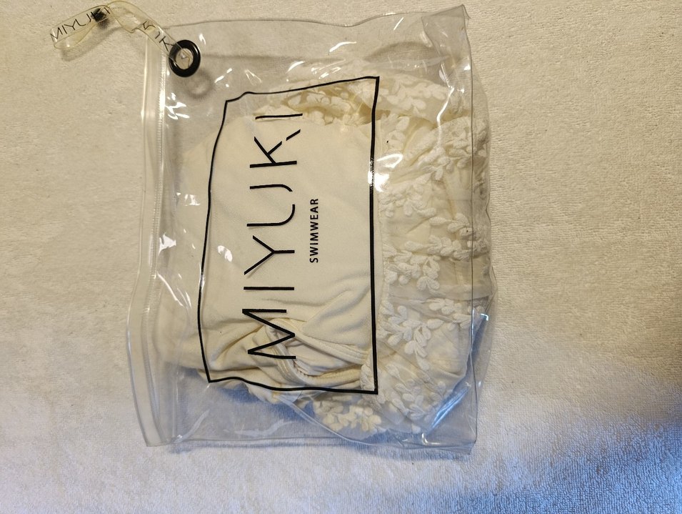 Beyaz Dantel Detaylı Mini Bohem Mayo - Görsel 5