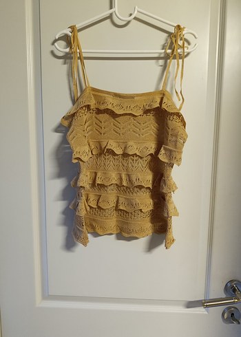 zara dantel bluz - Görsel 3