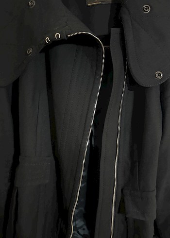 Siyah Midi Boy kaban - Görsel 2