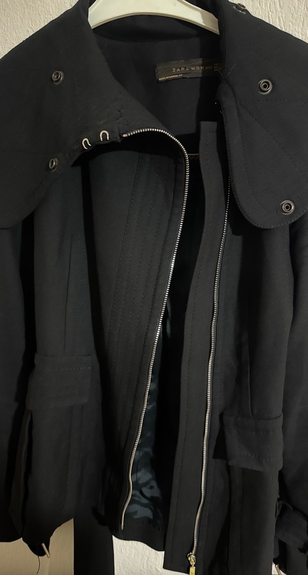 Siyah Midi Boy kaban - Görsel 2