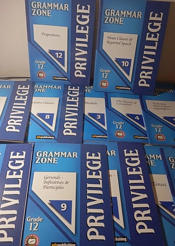 Privilege Grammar Zone Sınav Hazırlık Kitapları