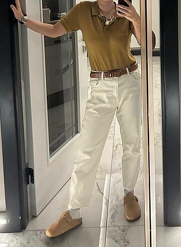 Zara polo yaka tshirt
