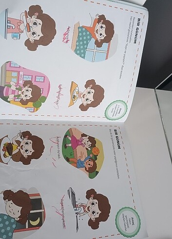  Beden Renk 3 adet eğitici kitap