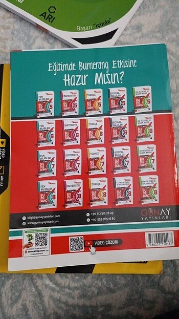  Günay yayınları bumerang serisi 7. Sınıf etkinlikli fen bilimler