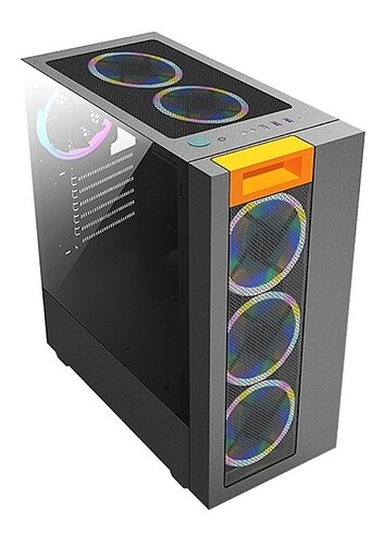 Blue Force Spectra 6*12 cm Rgb fanli Gaming Oyuncu Kasası