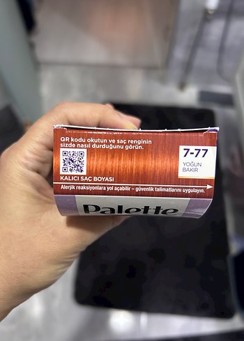 Palette Saç Boyası 7-77 Yoğun Bakır - Görsel 2