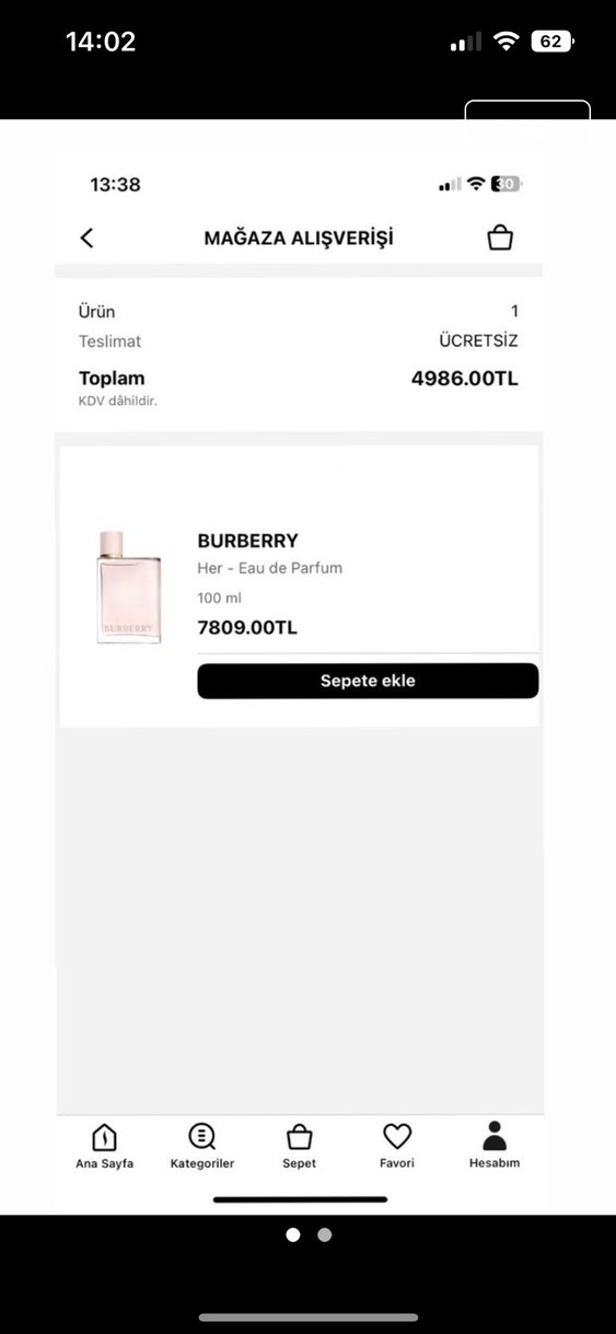 Orjınal burberry - Görsel 4