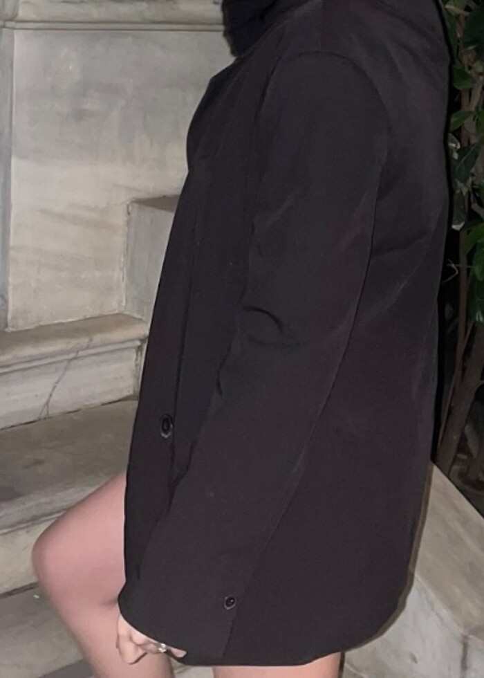 Siyah blazer - Görsel 2