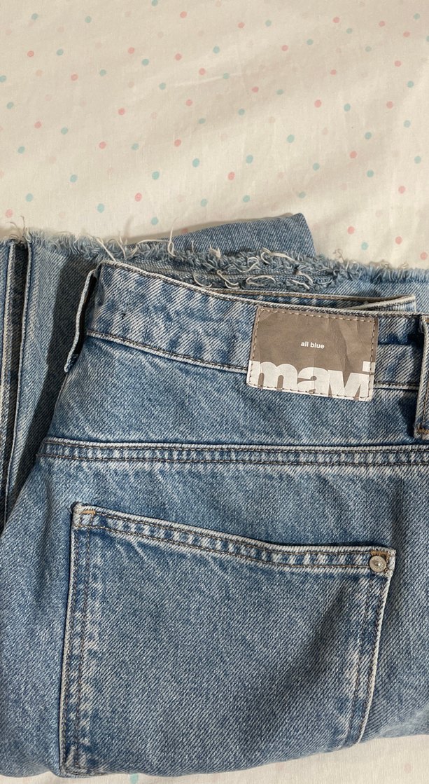 mavi wide leg victoria jean - Görsel 3