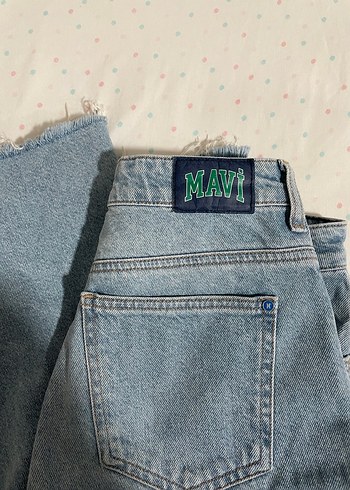 mavi barcelona Yüksek Bel Düz Kesim Kadın Jean - Görsel 2