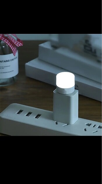 10lu mini usb led gece lambası
