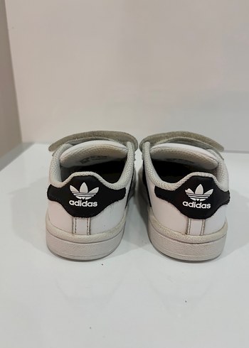 Erkek Çocuk Beyaz Cırt Cırtlı Spor Ayakkabı - Görsel 2