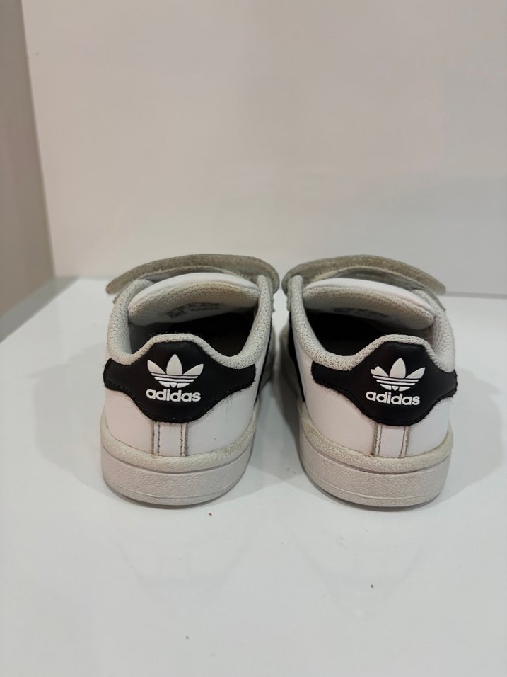 Erkek Çocuk Beyaz Cırt Cırtlı Spor Ayakkabı - Görsel 2