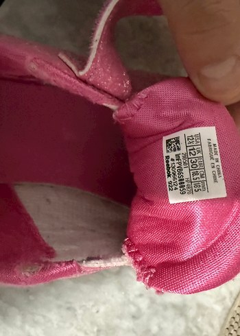 Kız Çocuk Pembe Cırt Cırtlı Spor Ayakkabı - Görsel 4