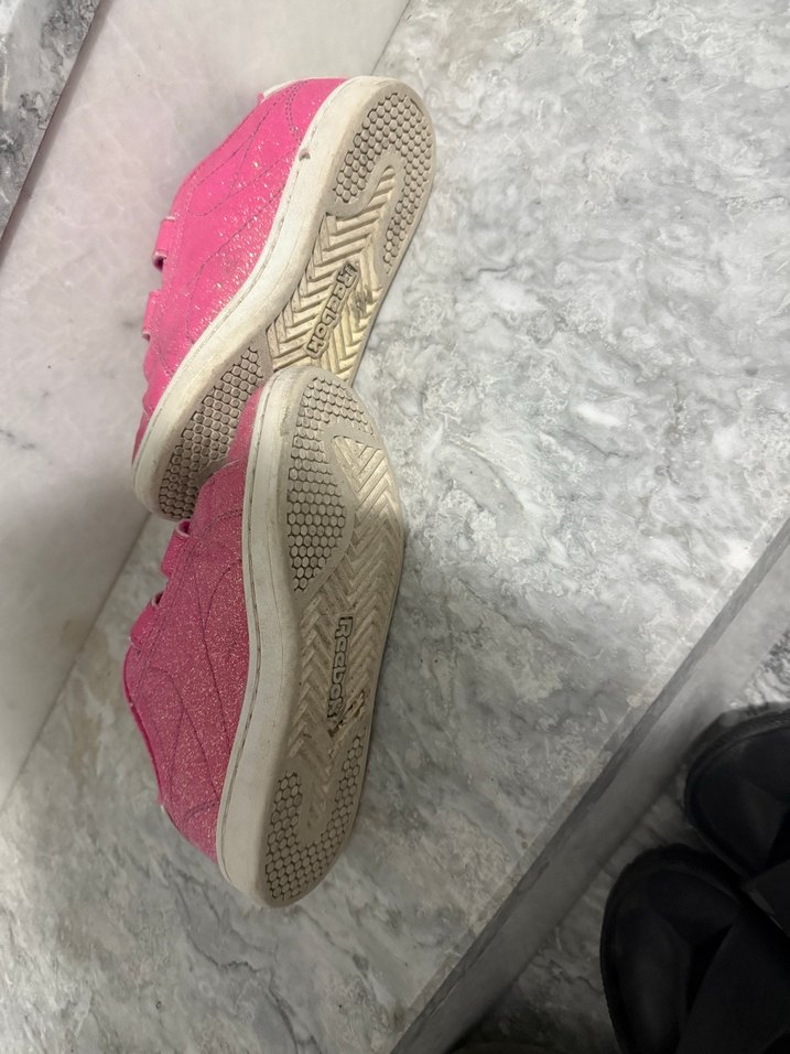 Kız Çocuk Pembe Cırt Cırtlı Spor Ayakkabı - Görsel 3