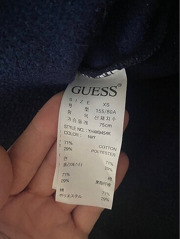 xs Beden Guess Sweatshirt