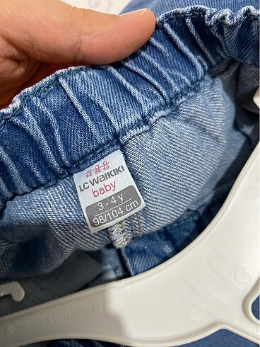 4 Yaş Beden mavi Renk Lcw jean