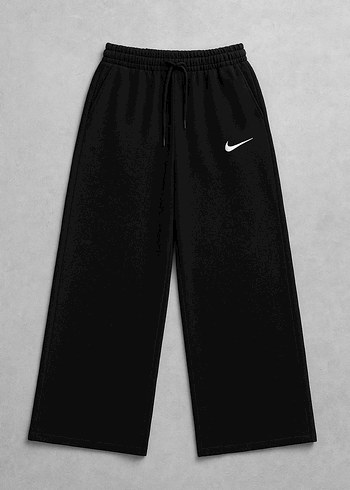 44 Beden Nike Siyah Rahat Kesim Erkek Eşofman Altı