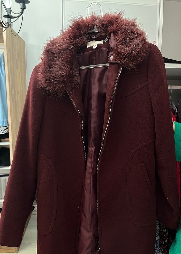 KOTON YAKASI KÜRKLÜ - Görsel 2