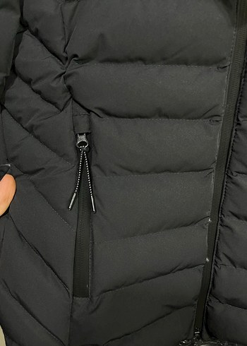 xxl Beden Tommy Hilfiger Siyah Erkek Mont