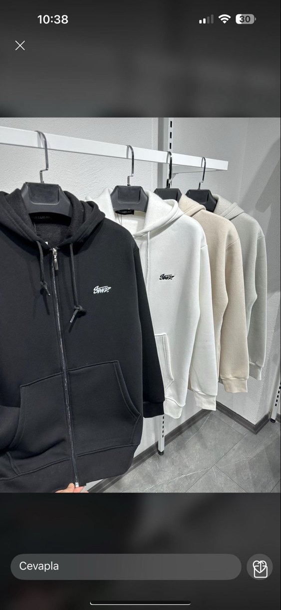 PULL AND BEAR OVERSİZE HIRKA - Görsel 2