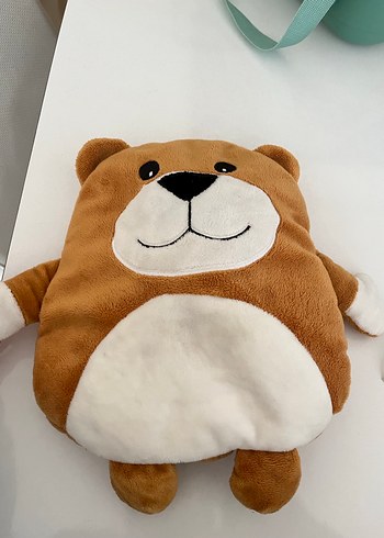 Yumuşak Kahverengi Ayı Peluş boyun yastığı - Görsel 2