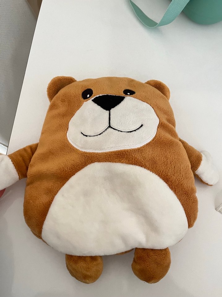 Yumuşak Kahverengi Ayı Peluş boyun yastığı - Görsel 2