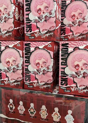Diğer POPMART winter symphony skullpanda