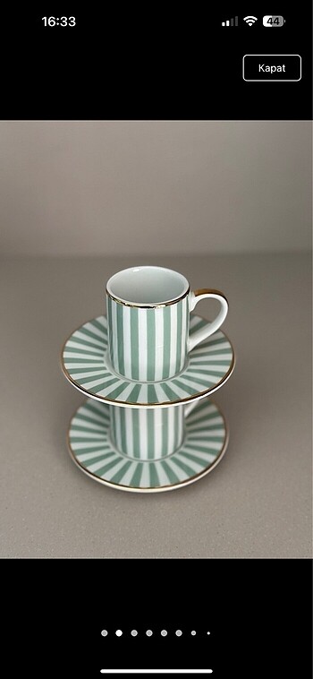 H&M Home H&M home yeni sezon 2 li fincan takımı