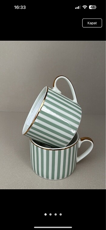 H&M home yeni sezom 2 li kupa