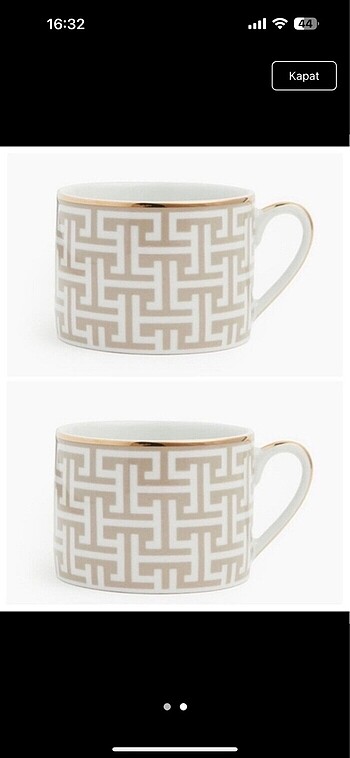 H&M Home H&Wm home 2 adet kupa