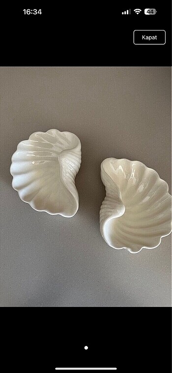 H&M home 2 adet deniz kabuğu
