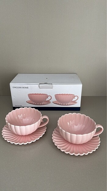 English home 2 li çay fincan takımı