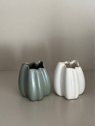 H&M home mini beyaz vazo