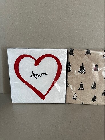 Beden çeşitli Renk H&M home 25 li peçete