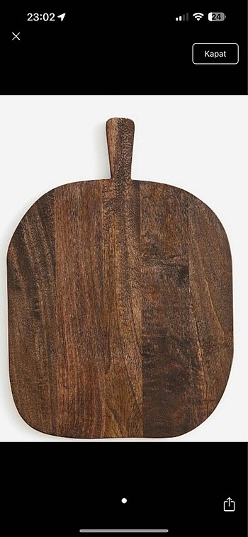 H&M home mango ağacı tahta