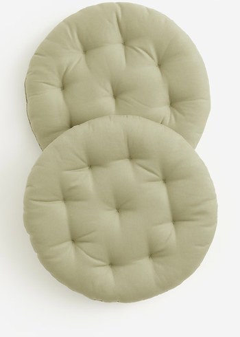 H&M home haki yeşili minder