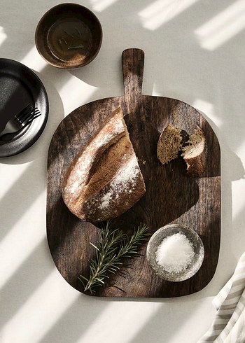 H&M home Koyu Kahverengi Ahşap sunum Tahtası