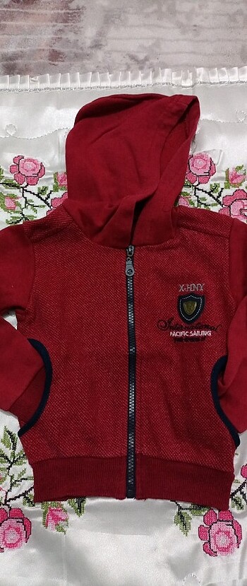 Ünisex kapüşonlu sweatshirt hırka