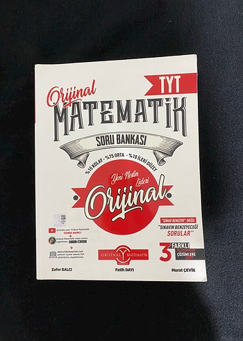 TYT Orijinal Matematik Soru Bankası