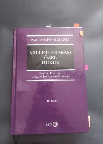 Milletlerarası Özel Hukuk - Prof. Dr. Cemal Şanlı