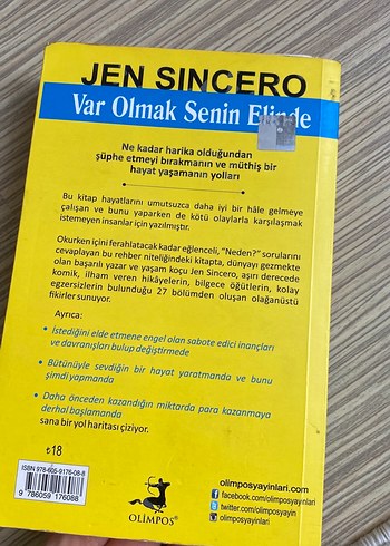 Var Olmak Senin Elinde - Jen Sincero - Görsel 2