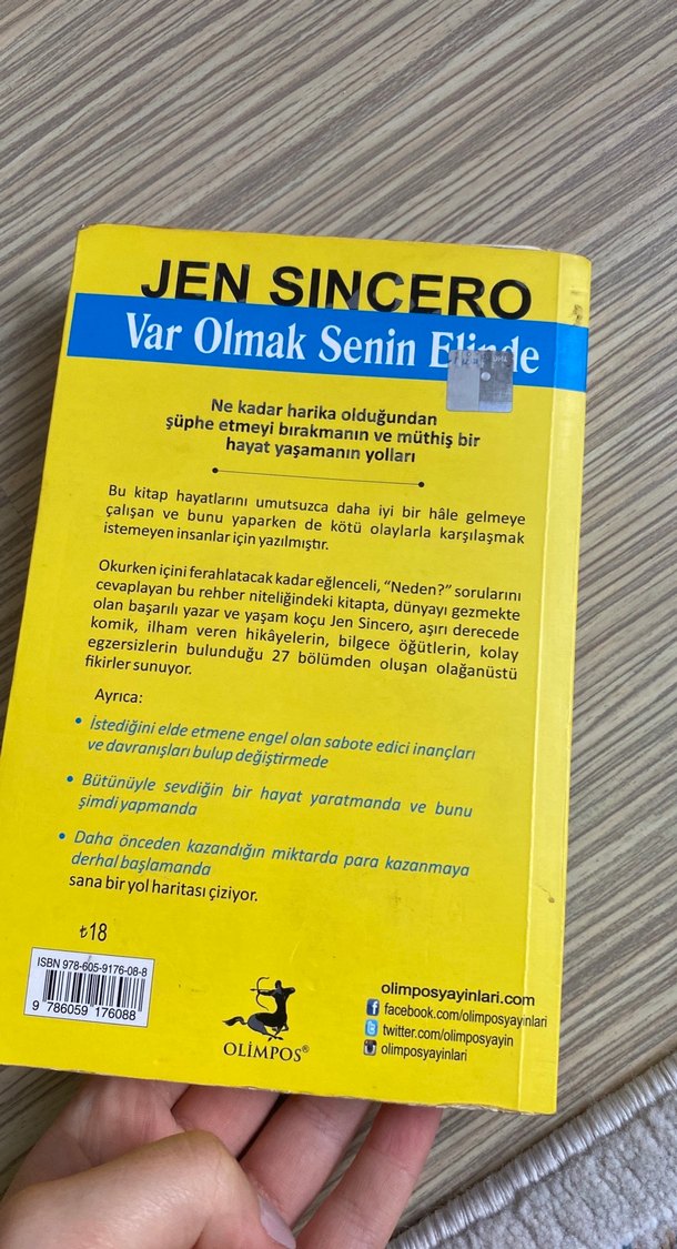 Var Olmak Senin Elinde - Jen Sincero - Görsel 2
