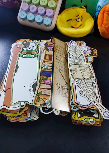 kitap ayracı 2 adet