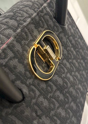 Beden siyah Renk Christian Dior Paris Kadın Çanta