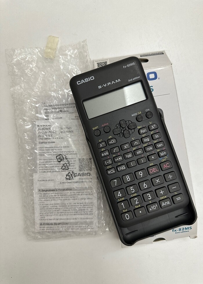 Casio mühendis hesap makinesi - Görsel 2