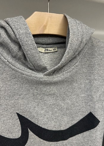 LTB Gri Kapüşonlu Kadın Sweatshirt - Görsel 2